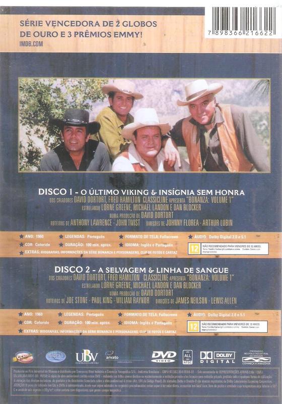Dvd duplo bonanza - Filmes de Comédia - Magazine Ofertasrms